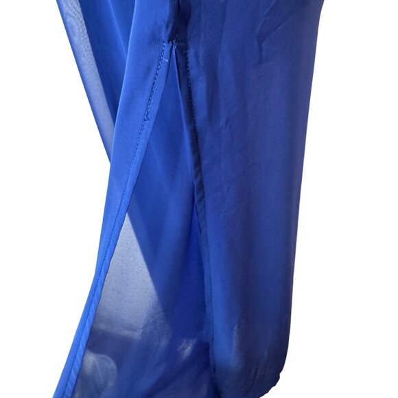 Zara Trafaluc Blue Beaded Medium Maxi - Picture 13 of 14